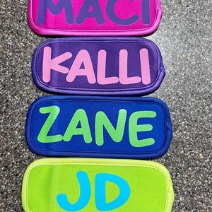 Custom ice pop holders! Great to keep them little hands from freezing!